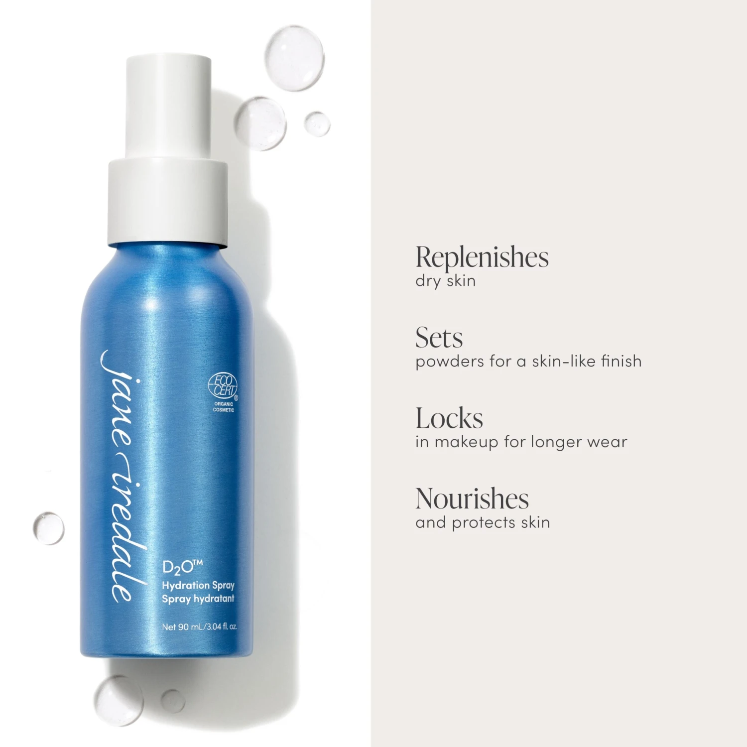 Jane Iredale D₂O™ Hydration Spray - Imagen 4