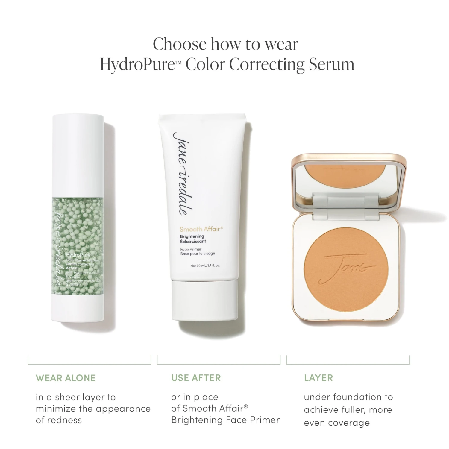 Jane Iredale HydroPure™ Color Correcting Serum With Hyaluronic Acid & CoQ10 - Imagen 8