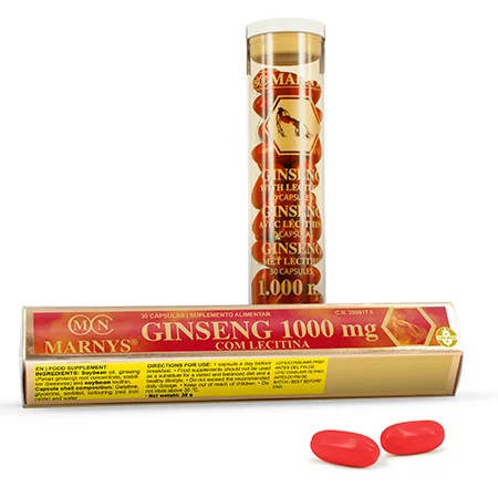 Ginseng Con Lecitina 1000 Mg